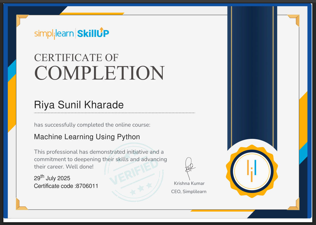 Programming Certifications